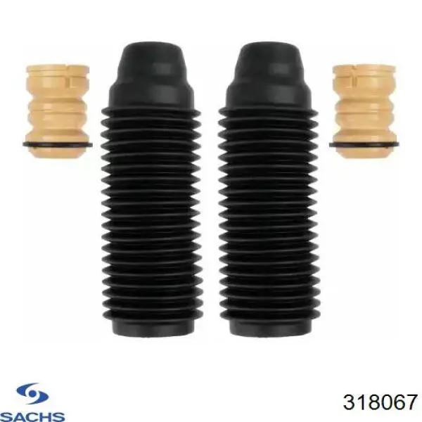 318 067 Sachs amortiguador trasero