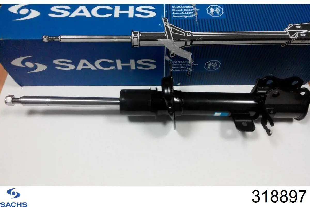 318 897 Sachs amortiguador trasero derecho