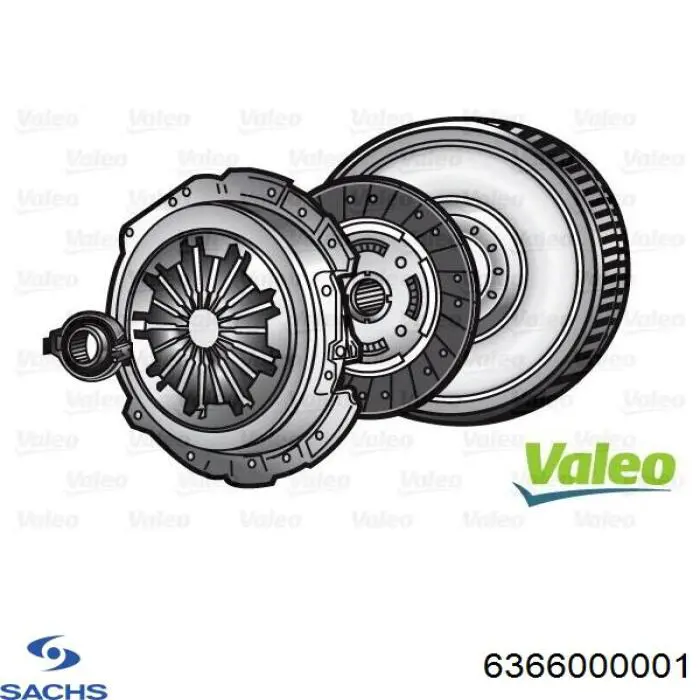 6366000001 Sachs volante motor