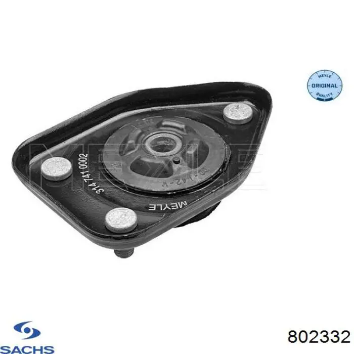 802 332 Sachs soporte amortiguador trasero