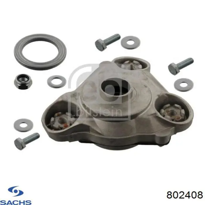 802 408 Sachs soporte amortiguador delantero izquierdo