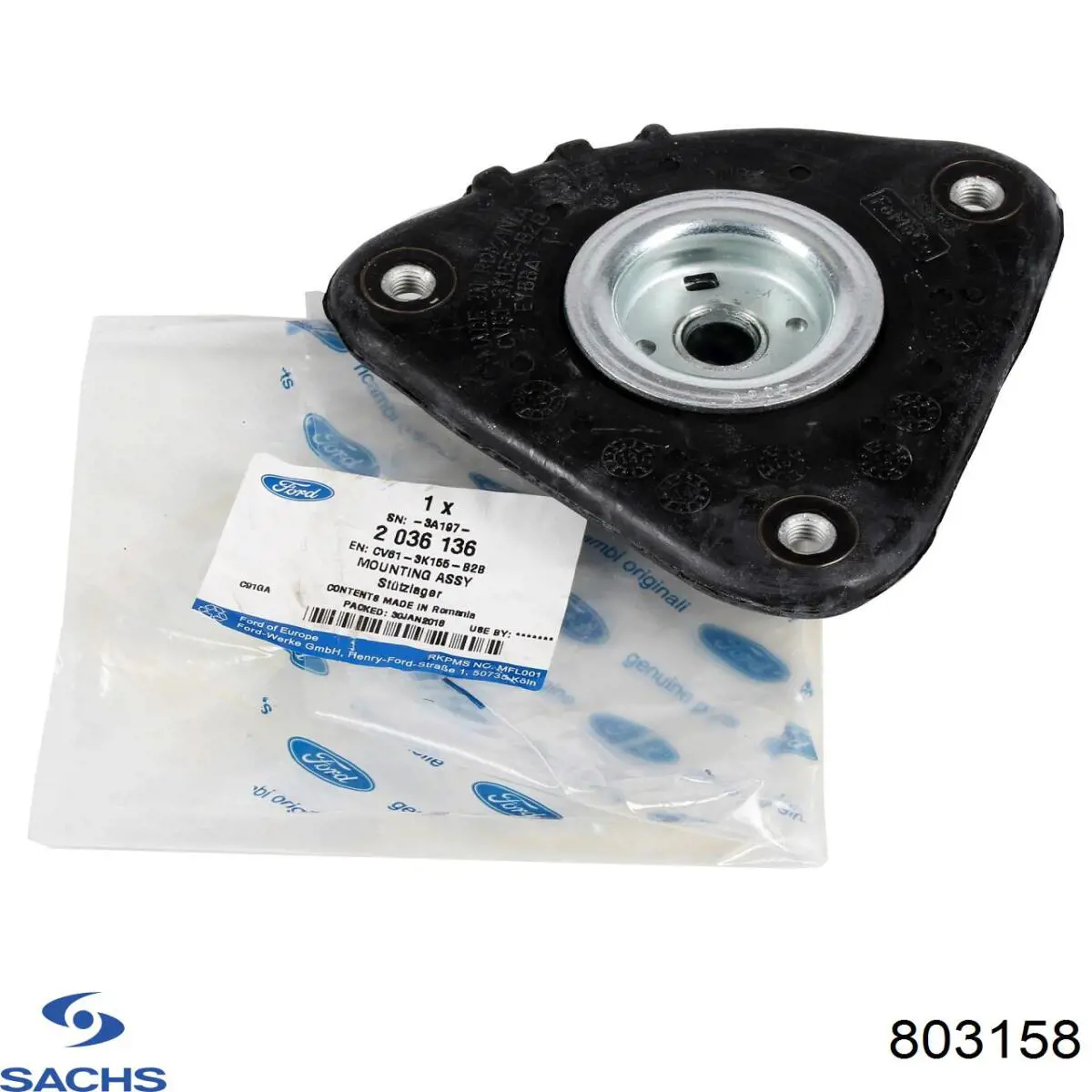 803 158 Sachs soporte amortiguador delantero