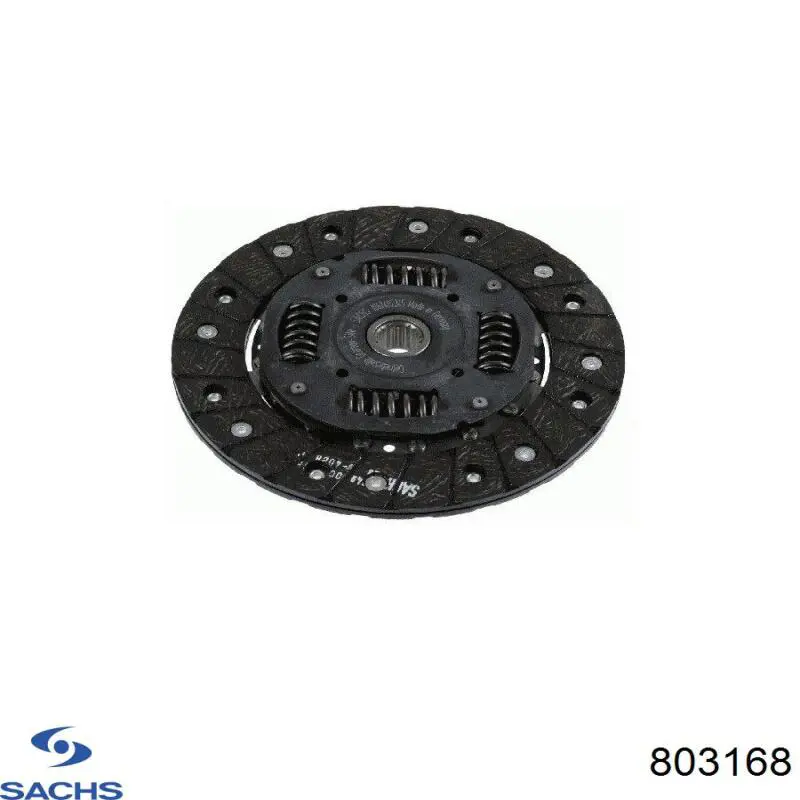 803 168 Sachs soporte amortiguador delantero derecho