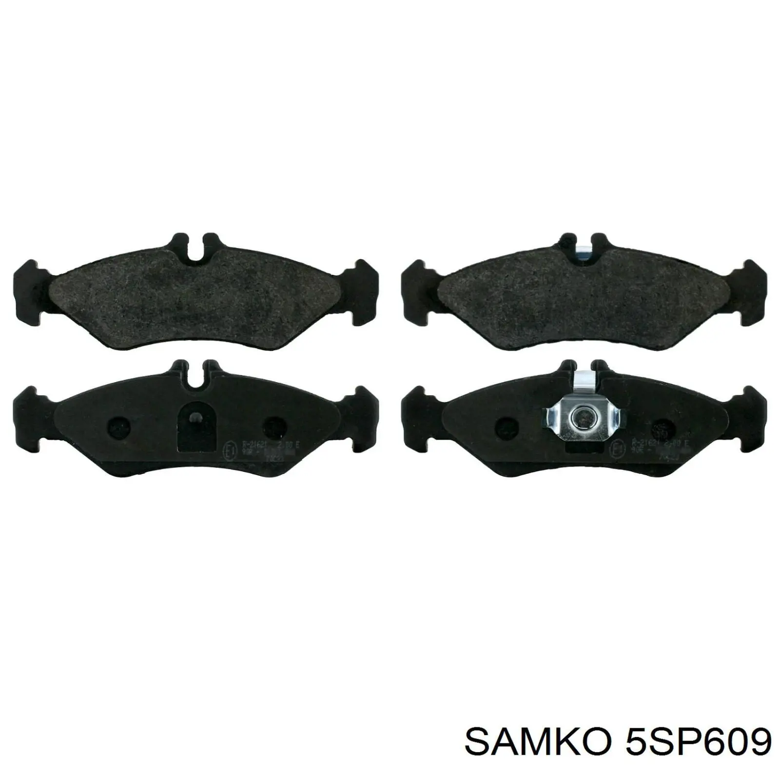 5SP609 Samko pastillas de freno traseras