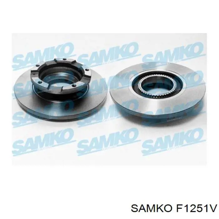 F1251V Samko freno de disco delantero