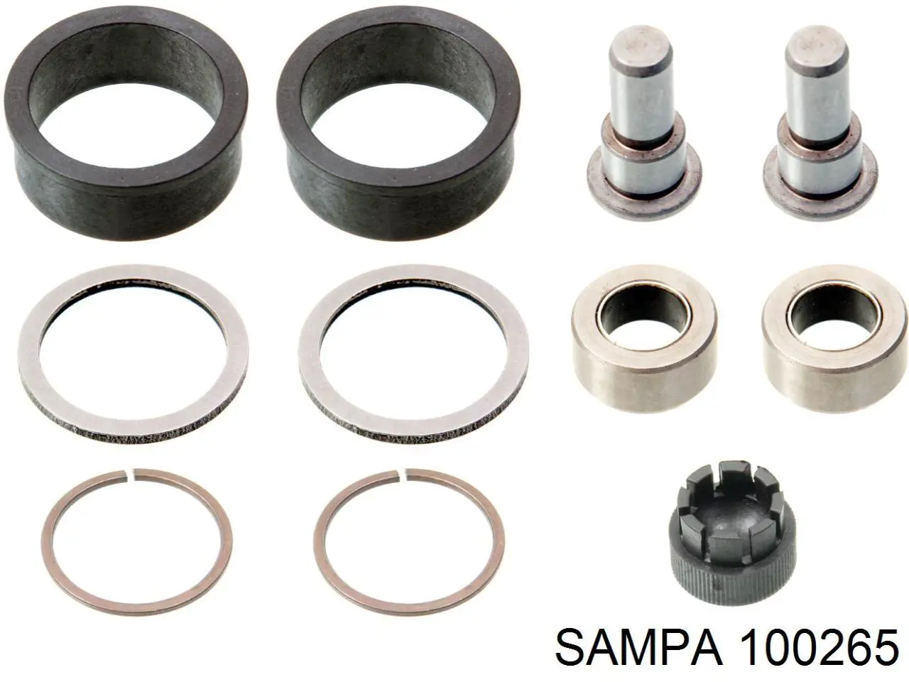 100265 Sampa Otomotiv‏ cojinete, eje de horquilla de embrague