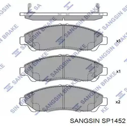  Pastillas de freno delanteras para Acura MDX YD2