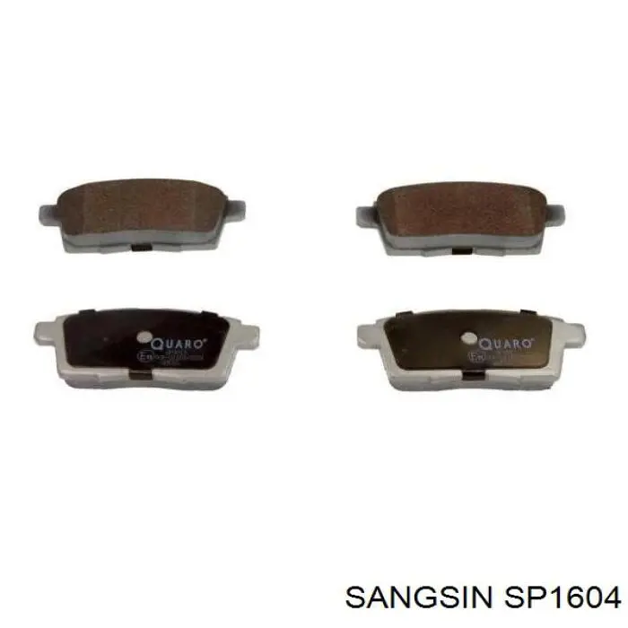 SP1604 Sangsin pastillas de freno traseras