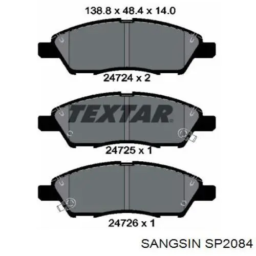 41060ED525C107 Nissan pastillas de freno delanteras