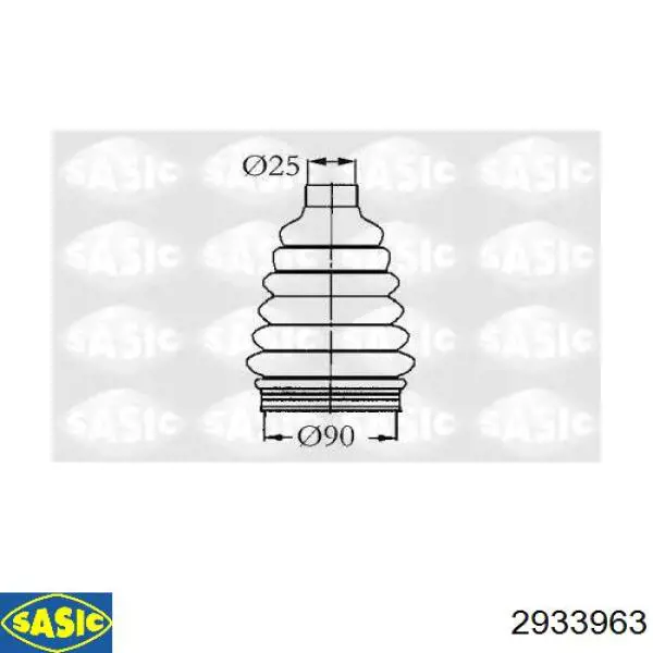 661497 Gomet fuelle, árbol de transmisión delantero exterior