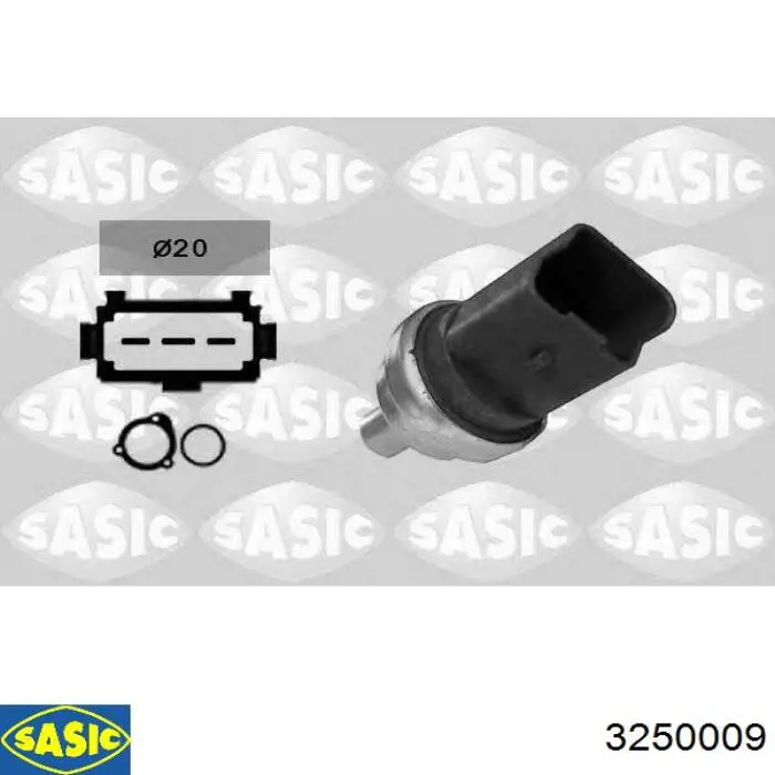 3250009 Sasic sensor de temperatura del refrigerante