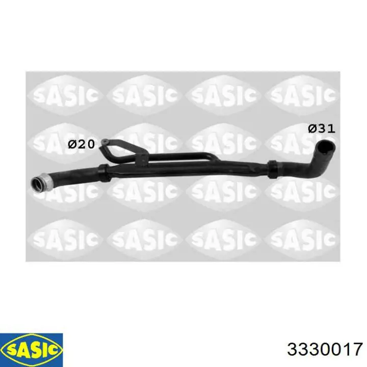  Tubo flexible de aire de sobrealimentación superior para Citroen C8 EA, EB