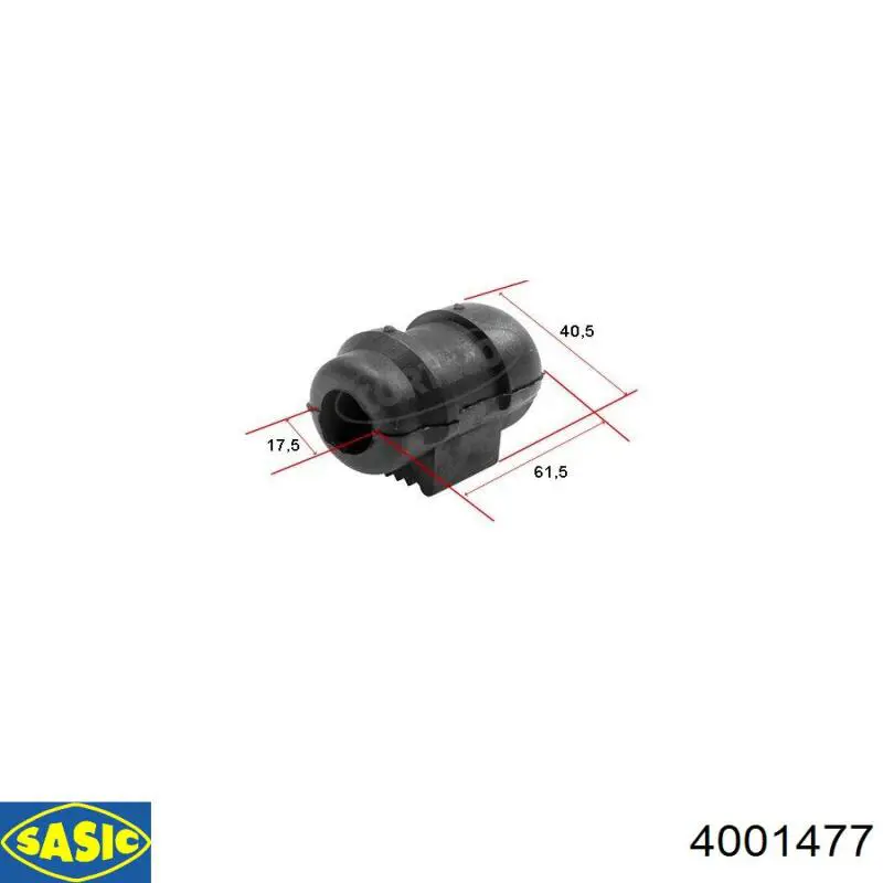 7700762130 Renault (RVI) soporte de estabilizador delantero exterior