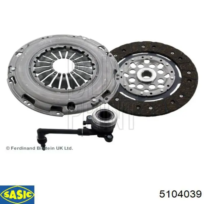 5104039 Sasic kit de embrague (3 partes)