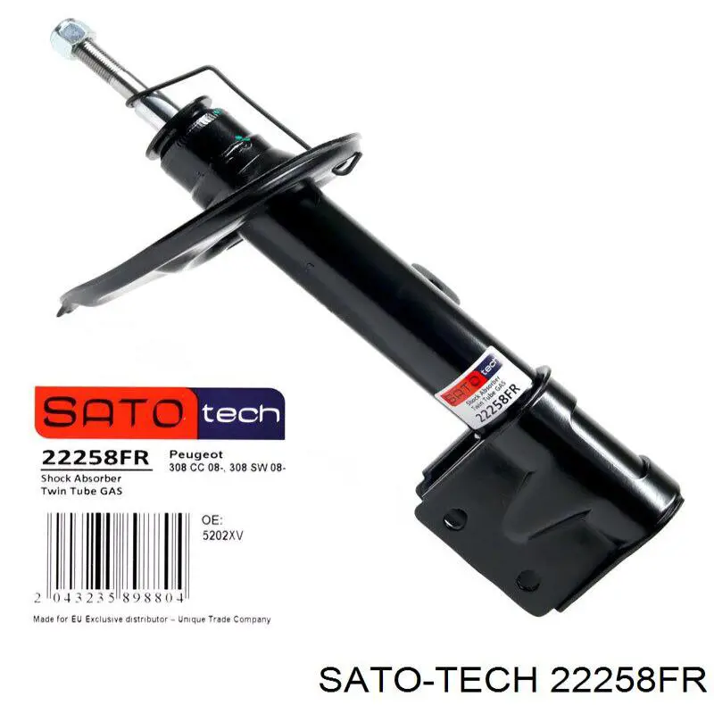 22258FR Sato Tech amortiguador delantero derecho