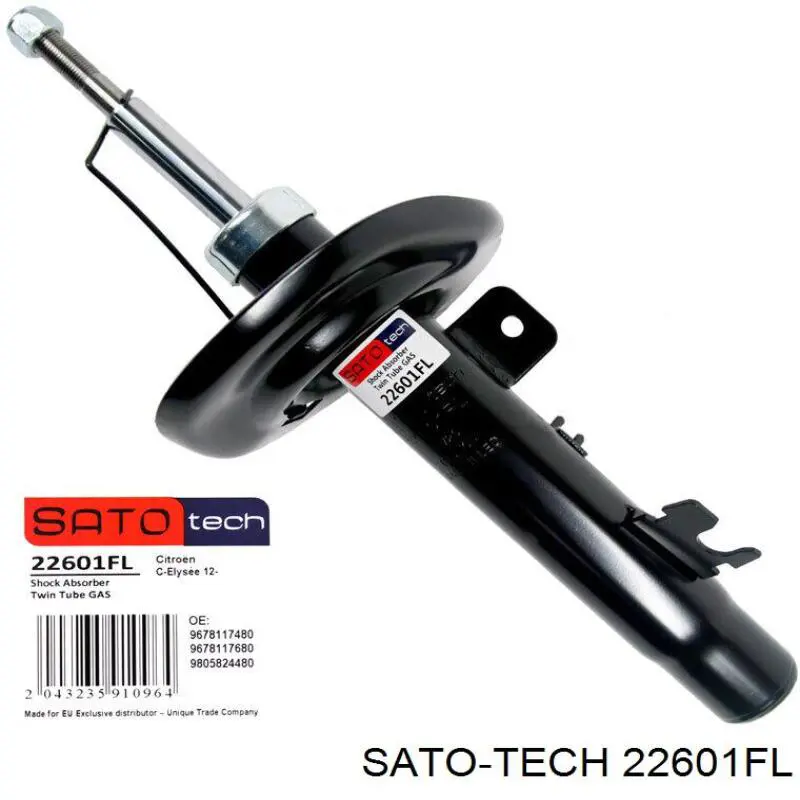 22601FL Sato Tech amortiguador delantero izquierdo