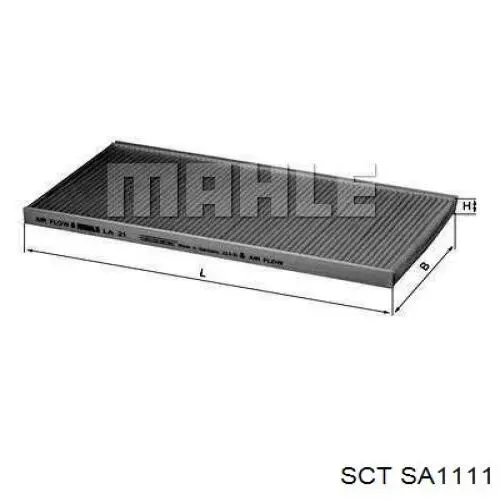 SA1111 SCT filtro de habitáculo