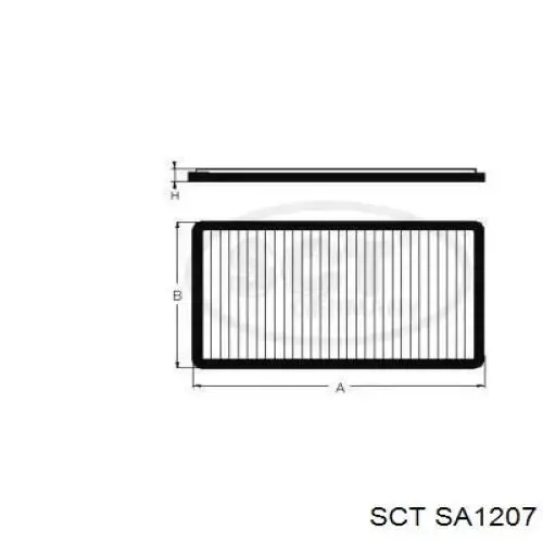  Filtro de habitáculo para Iveco Eurostar 