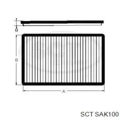 SAK100 SCT filtro de habitáculo