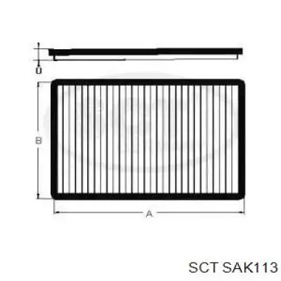 SAK113 SCT filtro de habitáculo