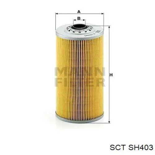 SH 403 SCT filtro de aceite