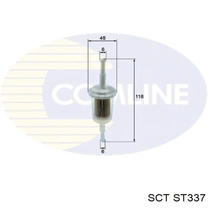 ST337 SCT filtro combustible