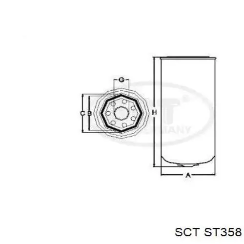  Filtro combustible para Volvo Trucks TRUCK FH12 