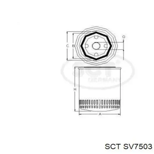  Filtro del refrigerante para Volvo Trucks F12 