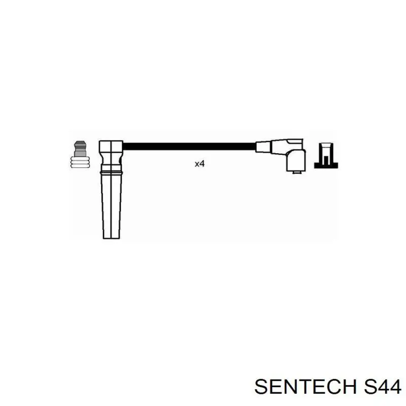 S44 Sentech juego de cables de encendido