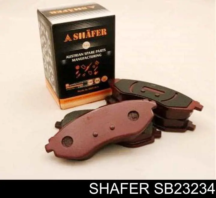 SB23234 Shafer pastillas de freno delanteras