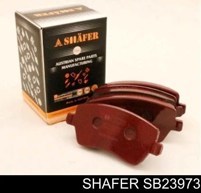 SB23973 Shafer pastillas de freno delanteras