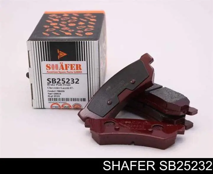 SB25232 Shafer pastillas de freno traseras