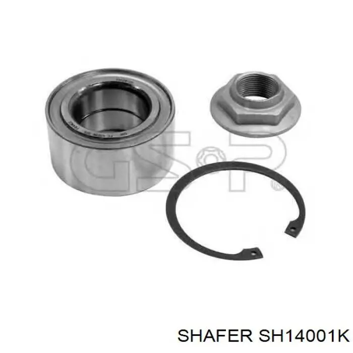 SH14001K Shafer cojinete de rueda trasero