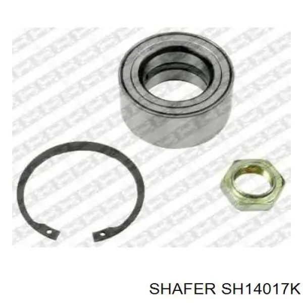 SH14017K Shafer cojinete de rueda delantero