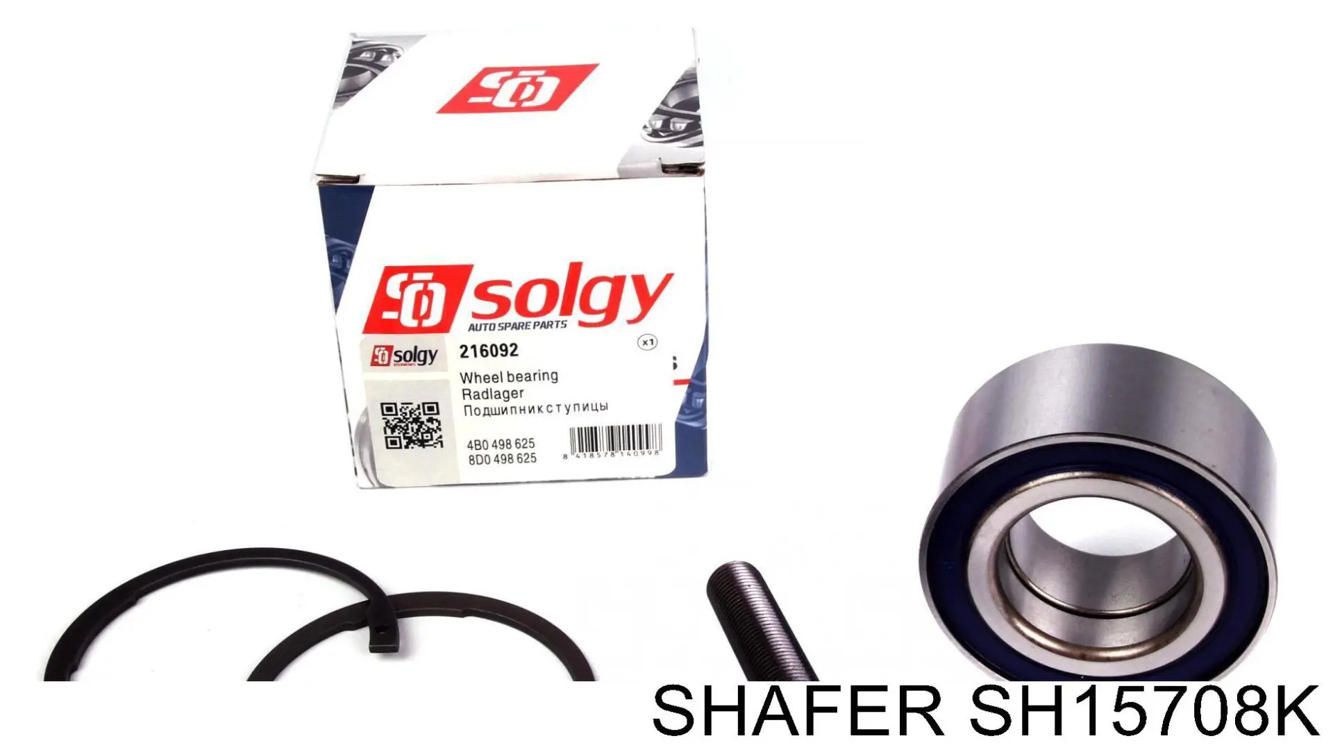 SH15708K Shafer cojinete de rueda delantero