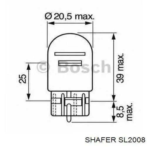 SL2008 Shafer bombilla