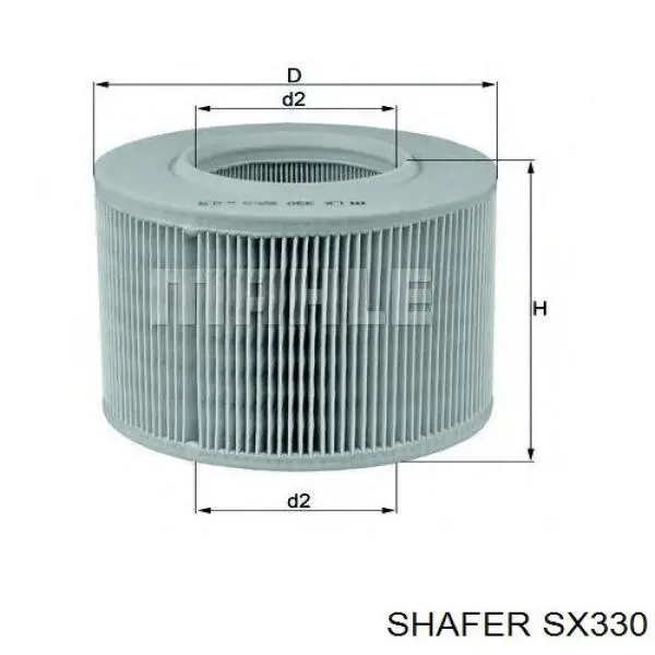 SX330 Shafer filtro de aire