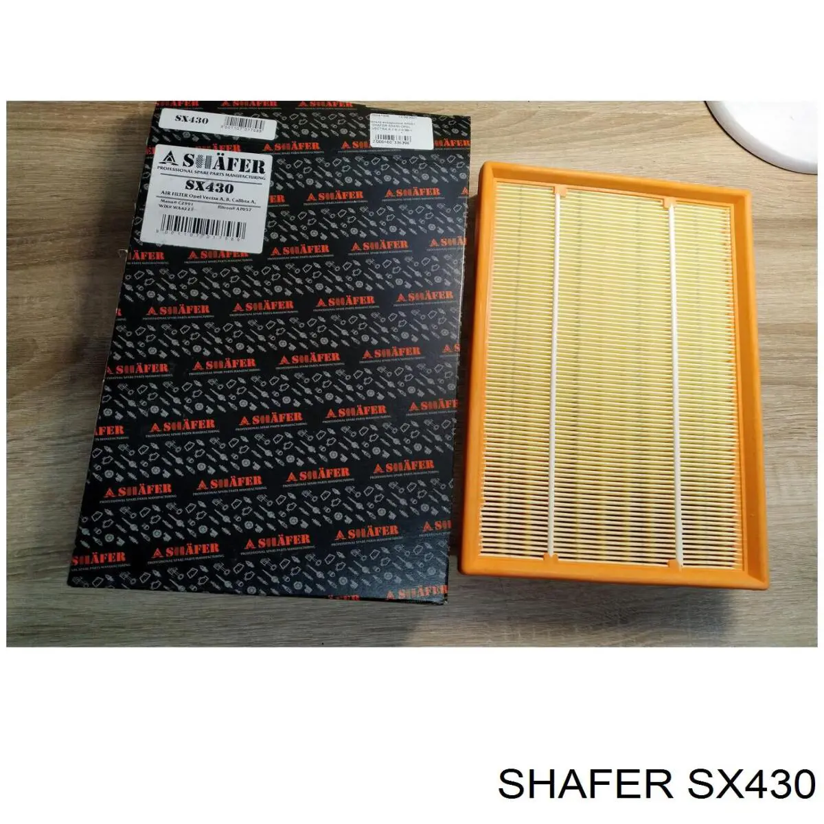 SX430 Shafer filtro de aire