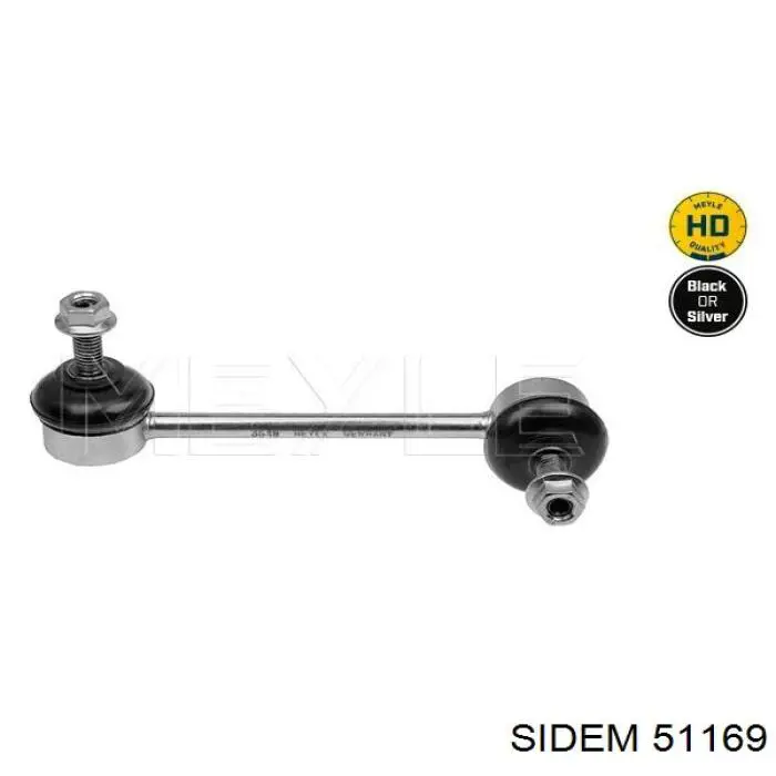 51169 Sidem barra estabilizadora delantera derecha