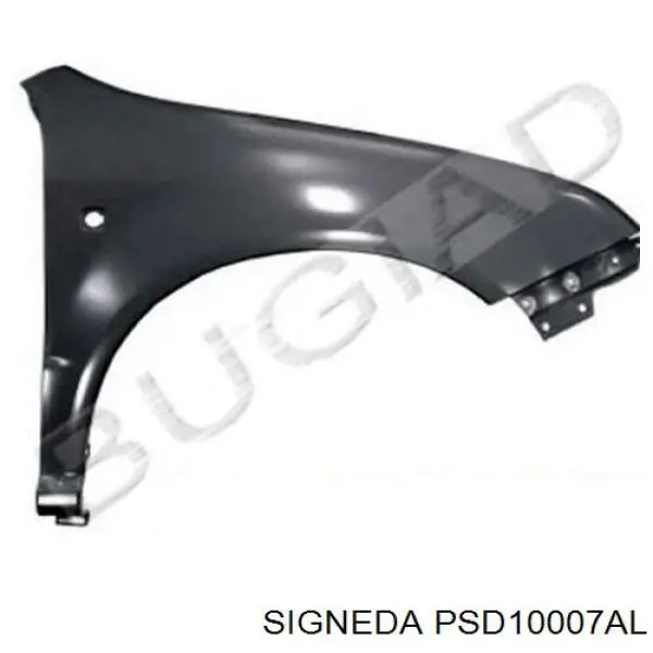  Guardabarros delantero izquierdo para Skoda Fabia 1 