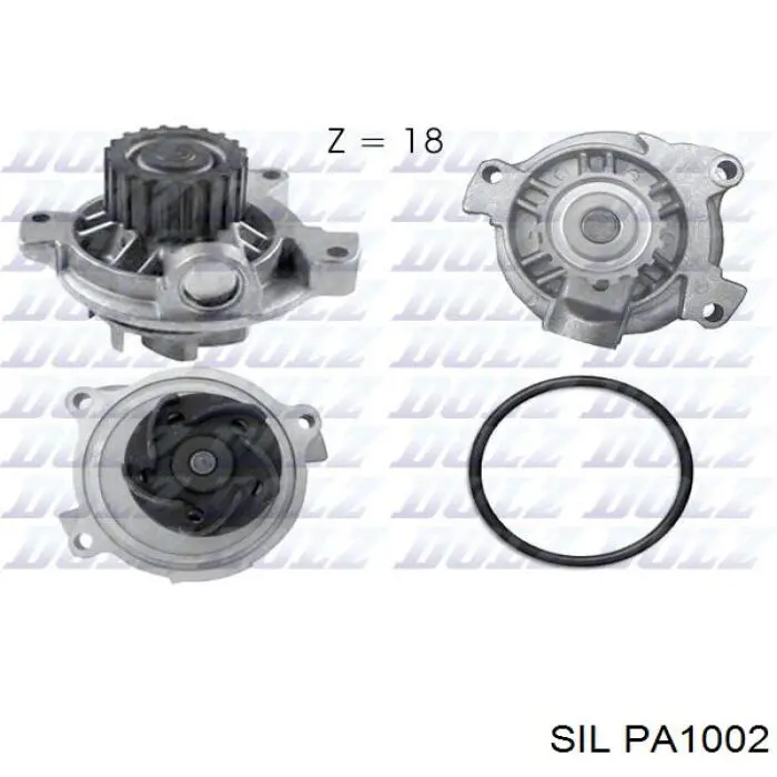 PA1002 SIL bomba de agua