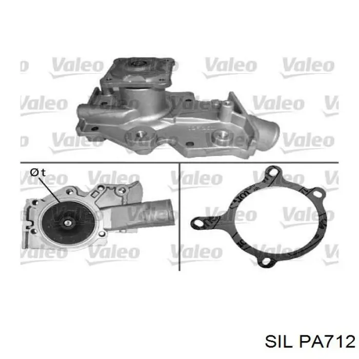 PA712 SIL bomba de agua