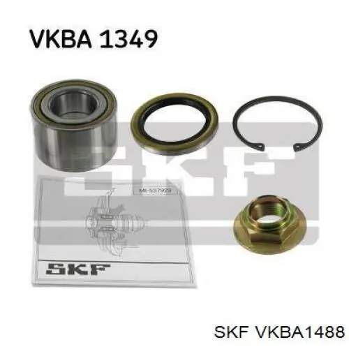 VKBA1488 SKF cojinete de rueda delantero