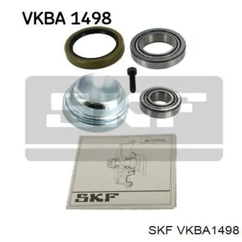 VKBA 1498 SKF cojinete de rueda delantero