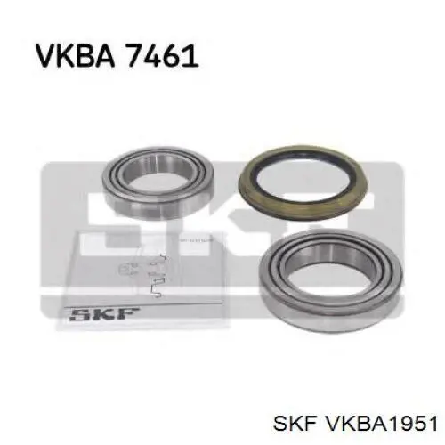 VKBA1951 SKF cojinete de rueda delantero