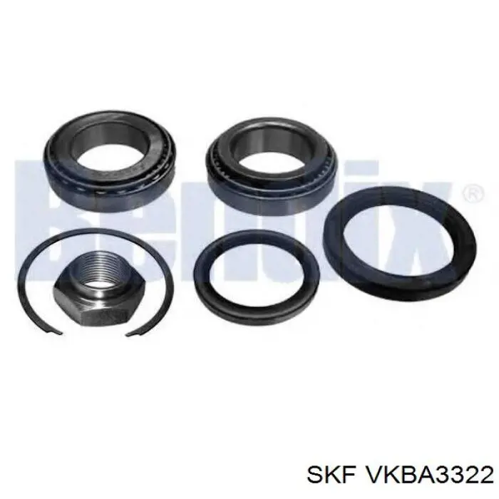 VKBA3322 SKF cojinete de rueda delantero