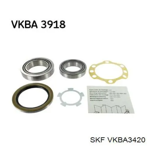 VKBA 3420 SKF cojinete de rueda delantero/trasero