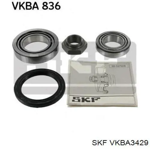 VKBA 3429 SKF cojinete de rueda trasero