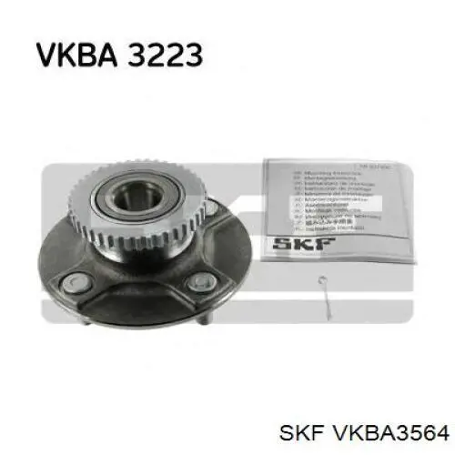 VKBA 3564 SKF cubo de rueda trasero