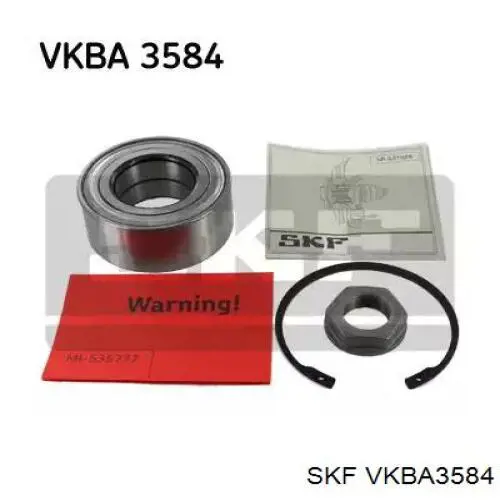 VKBA 3584 SKF cojinete de rueda delantero